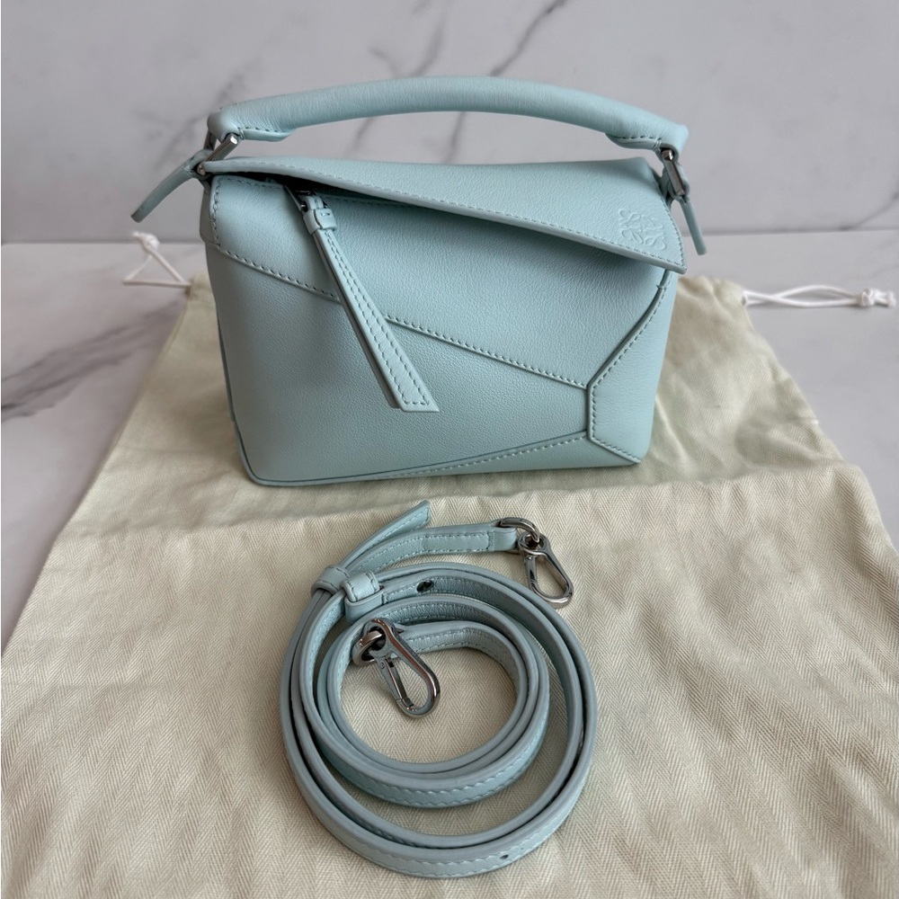 Loewe Mini Puzzle Bag Iceberg